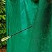 Professional Archery Back Stop Netting - Heavy Duty Reinforced Nets in 5 Sizes [Green/White] (Green, 20ft x 10ft)