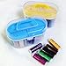 AStorePlus Cotton Polyester Sewing Thread, 24 Assorted Colors