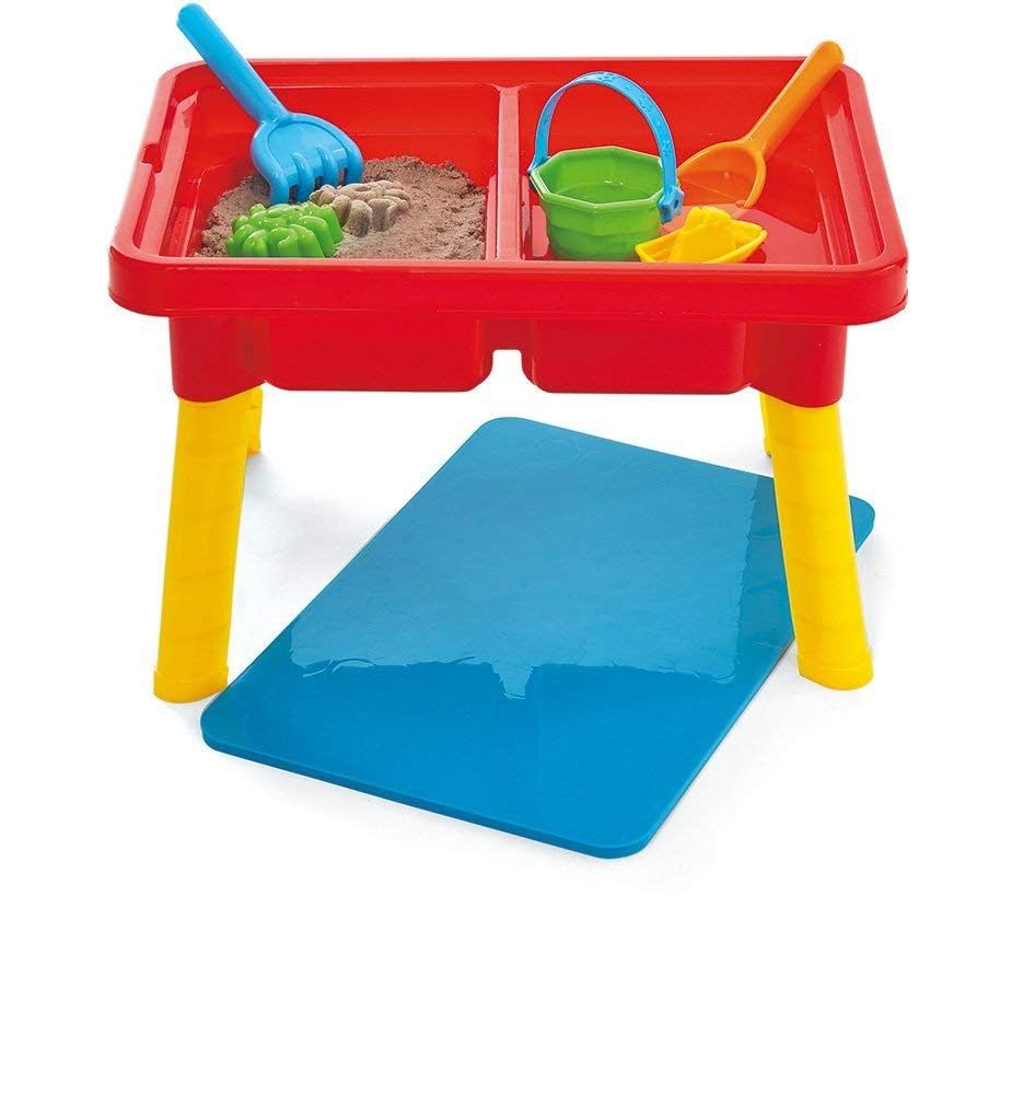 Photo 1 of Toddler Sensory Kids Table with Lid | Sensory Bin | Kidoozie | Mega Block Compatible Lid | Indoor Outdoor Use , Red, G02521 17 x 12.5 x 11 inches