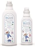 Bollicine Certified Eco Organic Baby Clothes Laundry Liquid and Fabric Softener for Sensitive Skin, Dermatology Tested, Vegan Friendly, Natural