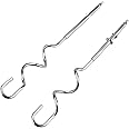 Hand Mixer Dough Hooks Replacement for Cuisinart - CHM Series Hand Mixer Parts,HM-50 HM-70 CHM-3 CHM-7PK Hand Mixers Dough Hook Stainless Steel Attachment,2 Pack