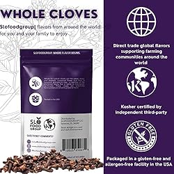 Slofoodgroup Whole Cloves hand picked cloves, 8 oz