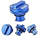 Vinkki Magnetic Diesel Fuel Cap for Dodge, Billet Aluminum Diesel Fuel Cap Accessories and Blue DEF Cap for Dodge Ram Truck 1500 2500 3500 (2013-2017) Combo Pack