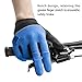 Zookki Work Gloves,Full finger-Blue,M(6.7inches-7.9inches)