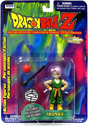 Dragonball Z Irwin Series 10 Action Figure Trunks with Accessories