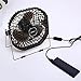 AUKEY USB Desk Fan, Ultra-Quiet Portable Table Fan with Strong Airflow, 7-Inch