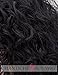 Chantiche Black Wig Synthetic, Short Curly Wig for Women Heat Resistant Synthetic Wigs 1B (GL-0504)