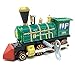 Off the Wall Toys Wind Up 1850 Clockwork Train Locomotive Model Tin Toy Collectible Gift Home Decor