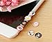 Sakula Home Button Sticker Touch ID Button for iPhone 8 8 Plus 7 7 Plus 6S Plus 6S 6 Plus 6 5S SE iPad Mini iPad Air