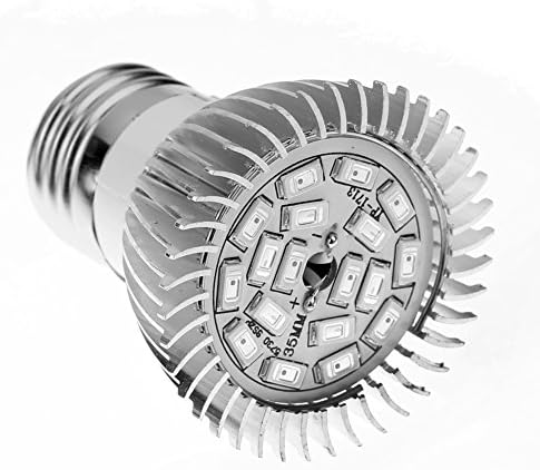 Rrimin New Full spectrum Grow light 18W LED Grow lamp bulb for Flower plant Hydroponic (GU10)