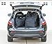 Zohzo Car Seat Travel Bag — Adjustable, Padded Backpack for Car Seats — Car Seat Travel Tote (Gray with Black Trim)