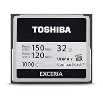 Toshiba 32GB EXCERIA 1000x Compact Flash Memory Card (PFC032U-1EXS)
