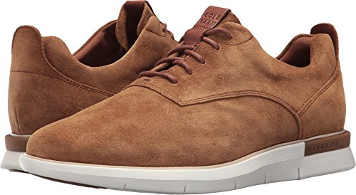 Cole Haan Men's Grand Horizon Oxford II, Bourbon Suede/Ivory, 10 Medium US