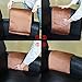 Wanty Velvet Sofa Couch Chair Armrest Soft Caddy Organizer Holder for Remote Control, Cell Phone, Book, Pencil (Brown)