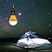 HZDone LED Camping Lantern [4 Pack] Portable Outdoor Tent Light Bulb for Camping Hiking Fishing Hurricane Storm Outage-Battery Powered Emergency Light [Red Blue Yellow Green Color Options]