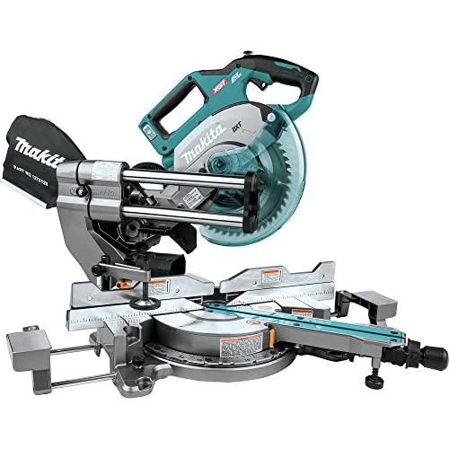 Makita 40V Max Xgt Dual Bevel Sliding Compound Miter Saw 8 1/2 inches Aws Capable Bare Tool