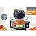 Excelvan 12 Quart 1200W Halogen Tabletop Countertop Convection Cooking Toaster Oven,Matt Black