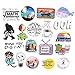 Stickers for Water Bottles, Cute Waterproof Vinyl Stickers for Teens and Girls, | 100 Pack | Unique Aesthetic Durable Decal Stickers, Cool and Trendy Stickers Perfect for Laptop, Hyd(water bottle 103)