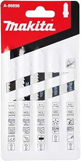 Makita A-86898 Universal Fitting Jigsaw Blades Selection Pack 5pc view 2