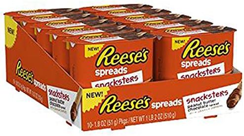 Reeses P.B Spread W/Grahm Dipper 10Ct - Pack Of 10