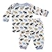 Hudson Baby Thermal Longsleeve Top and Pants