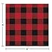 Buffalo Plaid Beverage Napkins, 48 ct