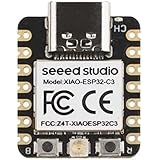 Seeed Studio XIAO ESP32C3 - Tiny MCU Board with Wi-Fi and BLE for IoT Controlling Scenarios. Microcontroller with Battery Cha