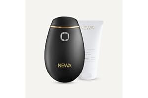 NEWA Classic Skin Care System Anti-Aging Facial Treatment Skin Tightening Technology for Home Use. Boost Oxygen, Increase Collage, Reduces Wrinkles (Include 1 Gel Pack) (Black Classic.)