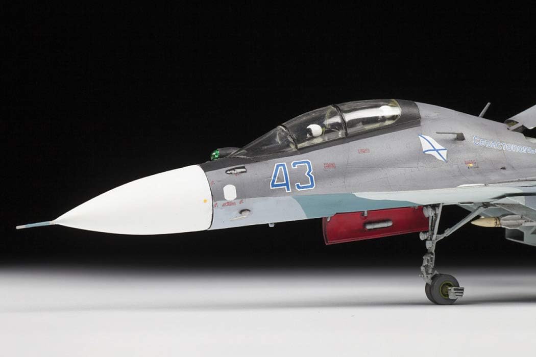 ZVEZDA 500787314-1:72 Sukhoi SU-30 SM - Plastic Kit - Model Kit - Assembly - Kit - for Beginners - Detailed, Unpainted - Image 4