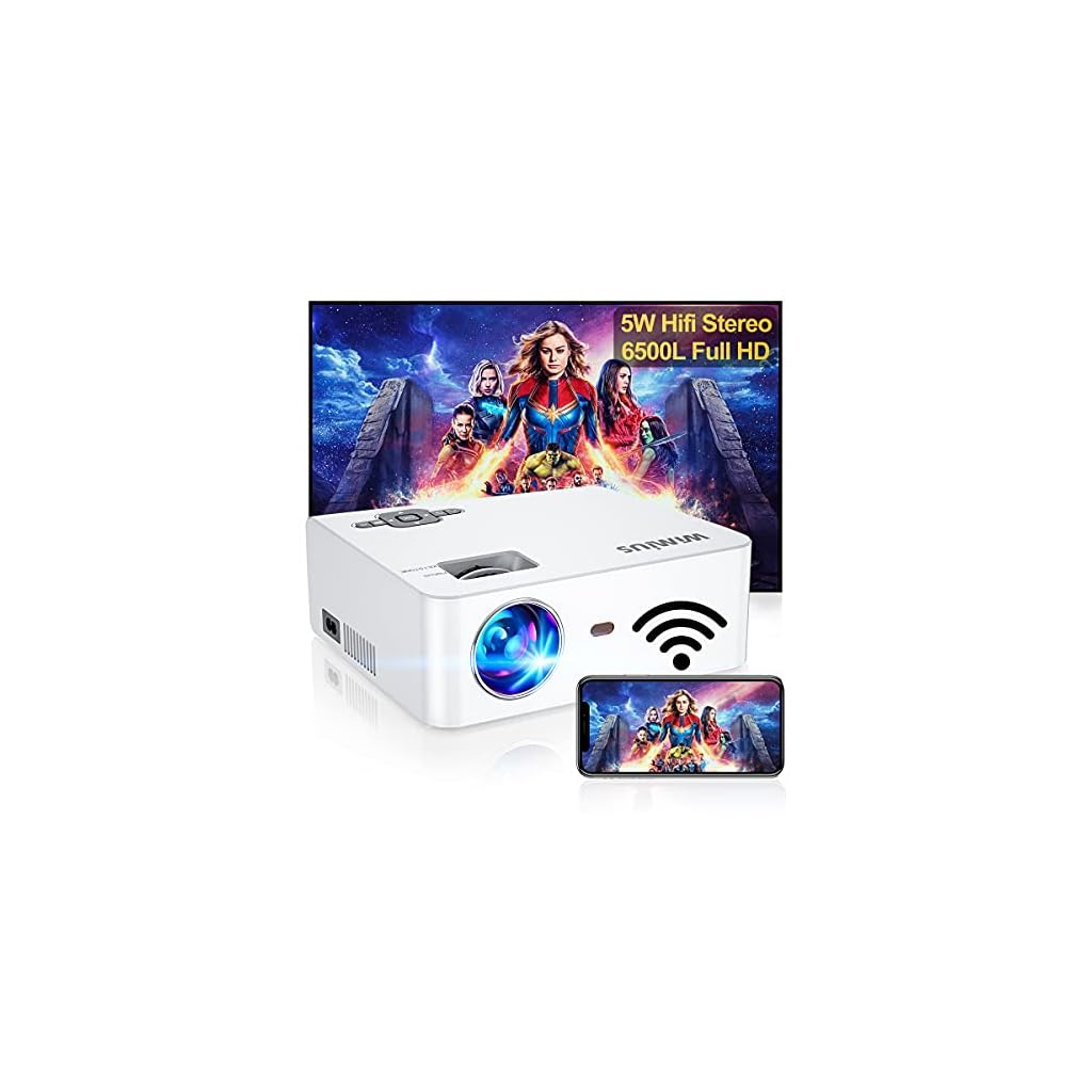 WiMiUS S2 Review with Specs: WiFi 6500L Mini Projector