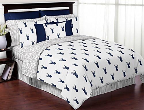 navy blue boys bedding