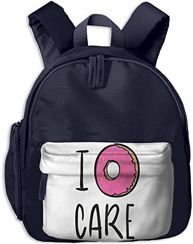 I Donut Care Boys Shoulder Travel Backpack