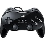 Wii Classic Controller Pro Black Nintendo (Renewed)