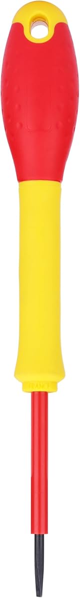 Stanley FatMax Insulated Slotted Screwdriver 2.5 x 50mm VDE Red Yellow view 4