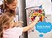 EduKid Toys Chore Reward Chart for Kids - Easy Effective Way to Motivate Good Behavior and Teach Responsibility. Magnetic Star Chart with Hanging String and Magnetic Backing 12