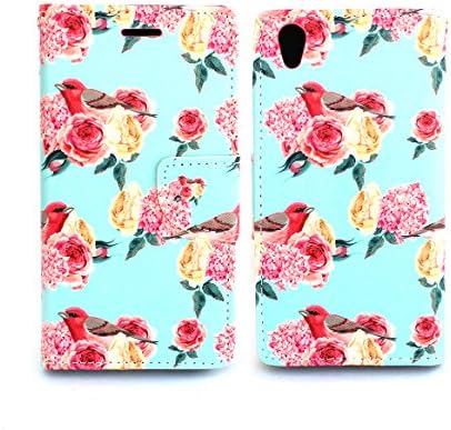 Sharp Icon Fancy Printed Designer Leather Flip Wallet Back Cover Case for Oppo A37