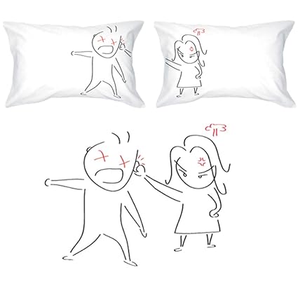 Boldloft Oops My Bad Couple Pillowcases Cute Couple Gifts