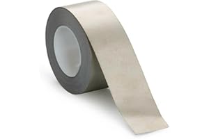 Aihmilcl Faraday Tape Conductive Tape E m i Shielding Tape Faraday Fabric R FID Blocking Material for Faraday Cloth, EMI Shielding, Wire Harness, Cable Interference Blocking (2in x 65 Feet)