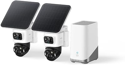 ANKER eufyCam S4 2‑Kamera‑Set, Überwachungskamera Außen, Farbnachtsicht