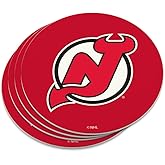 New Jersey Devils Logo Novelty Coaster Set