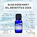 Organic, Rosemary Essential Oil - Premium 100% Pure, USDA Organic, Natural Therapeutic Grade, baby-oils, hair-treatment-oils, body-oils, facial-oils, scented-oils (10 ml)