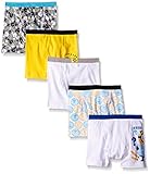 Despicable Me Big Boys' Minion 5-Pack Boxer Brief, 5pk Assorted, 8