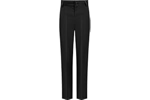 A&J DESIGN Boys Dress Pants Kids Formal Wedding Easter Dresswear School Uniforms with Adjustable Waist 6-16 Years