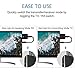 Upgraded USB Bluetooth Transmitter Receiver 3 in 1, Bluetooth 5.0 EDR Adapter Dongle for TV PC Headphones Home Stereo Car, HIFI Wireless Audio Adapter with 3.5mm AUX, USB Power Supply/Plug and Playthumb 2