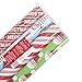 Image Arts Christmas Wrapping Paper Bundle with Cut Lines on Reverse, Santa (Pack of 4, 180 sq. ft. ttl.)