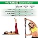 PXT360 Pilates Stretch Strap With 12 Loops -Increase Flexibility. Athletes, Trainers, Yoga, Dance, Pilates, Gymnastics. Exercise Equipment. Top Choice of Physical Therapists. Avoid Injuries
