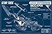 Aquarius 24-1272 Star Trek Enterprise Blueprint Poster, 24 by 36-Inch