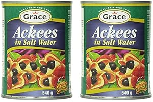 Grace Ackees in Salt Water Cans, 19 Ounce (Pack of 2)