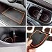 Auovo Anti-dust Door Mats for 2018 2019 2020 Subaru Crosstrek and Impreza Gate Door Liners Inserts Cup Console Mats Interior Accessories (Pack of 14) (Orange)
