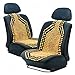 ZONETECH Wood Beaded Seat Cushion 2-Pack Premium Quality Car Massaging Double Strung Wood Beaded Seat Cushion for Stress Free All Day